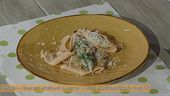 Pennoni con melanzane e crema di pomodori secchi