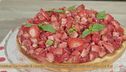 Crostata di Fragole, lime e basilico