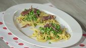 Fettuccine alla papalina