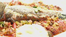 Spigola all'acqua pazza