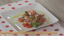 Insalata di farro e gamberi