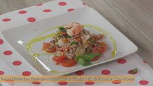 Insalata di farro e gamberi