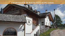 Baita Ciamp de le Strie sull'Alpe Lusia