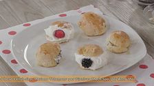 Brioche dolci farcite