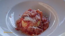 Creme caramel all'amatriciana