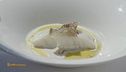 Baccalà con crema di patate e zafferano