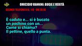 GOLIA: Omicidio Vannini, speciale Le Iene/4: un buchino con il pettine?