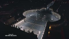 La piazza e il colonnato del Bernini