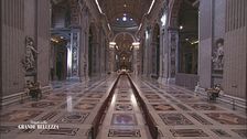 La finestra interna sulla Basilica di San Pietro