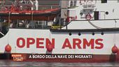 A bordo della nave dei migranti