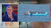 A bordo della nave Meditteranea