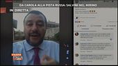 Salvini in diretta