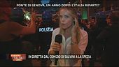 Salvini contestato a La Spezia