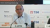 Le parole di Enrico Letta