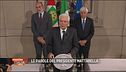 Consultazioni: le dichiarazioni di Mattarella