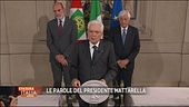 Consultazioni: le dichiarazioni di Mattarella