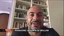 Paragone le canta ai Grillini