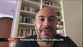 Paragone le canta ai Grillini