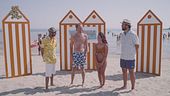 Ballando il "limbo di coppia beach" la premiazione