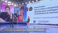 L'insegnante finita nella bufera