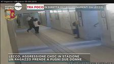Lecco, aggressione in stazione