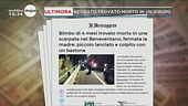 Ultimora: Neonato trovato morto in un dirupo
