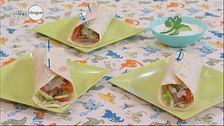 Piadine golose con insalata di vitello