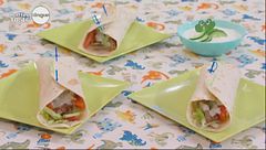 Piadine golose con insalata di vitello