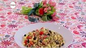 Insalata di farro al pesto