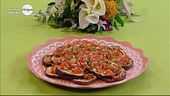 Melanzane grigliate in salsa aromatizzata