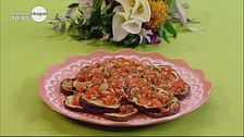 Melanzane grigliate in salsa aromatizzata