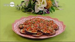 Melanzane grigliate in salsa aromatizzata