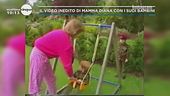 Il video di mamma Diana con i suoi bambini
