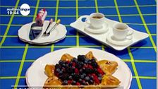 Stella ai frutti di bosco e cioccolato