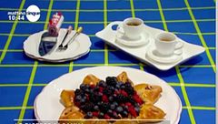 Stella ai frutti di bosco e cioccolato