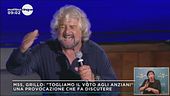L'ultima provocazione di Beppe Grillo