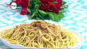 Bucatini con la bottarga