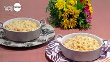 Risotto con zucca e gorgonzola