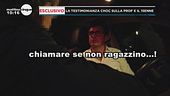 Esclusivo la testimonianza choc sulla prof e il 15enne
