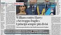 William ed Harry, fratelli ai ferri corti