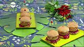 Mini burger di seitan