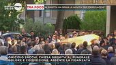 Caso Sacchi, le immagini del funerale
