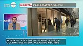 Salvini e il maltempo a Venezia