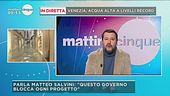 Matteo Salvini su Mario Draghi