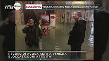 Esclusivo il sindaco di Venezia nella cripta di San Marco