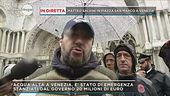 Salvini in diretta da Piazza San Marco