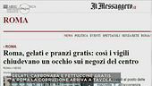 Roma, la corruzione arriva a tavola