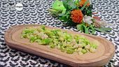 Polenta al caffè con broccoli e cavolfiori