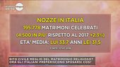 Aumentano le nozze con rito civile