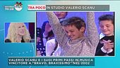 Valerio Scanu e i primi passi